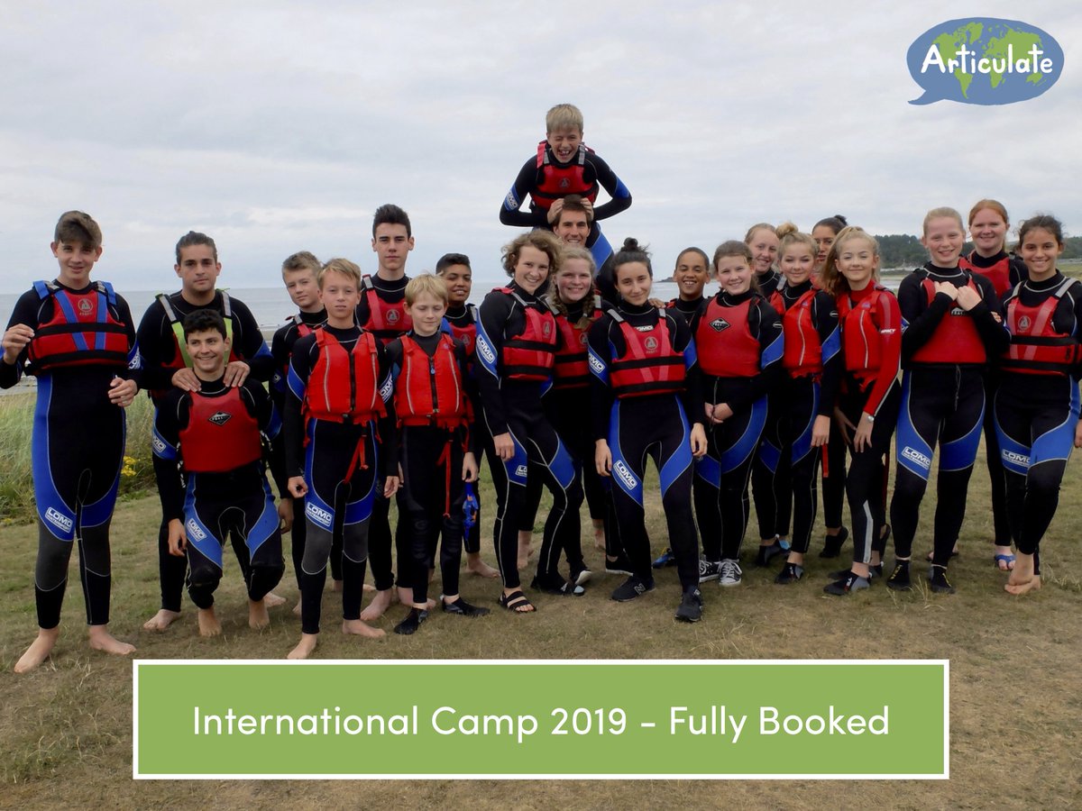 Our 2019 International Camp is FULLY BOOKED! All reservations are now closed and we're so excited to meet this year's amazing new campers and see lots of our favourite familiar faces again. We can't wait! #bearticulate #summercamp #summeriscoming