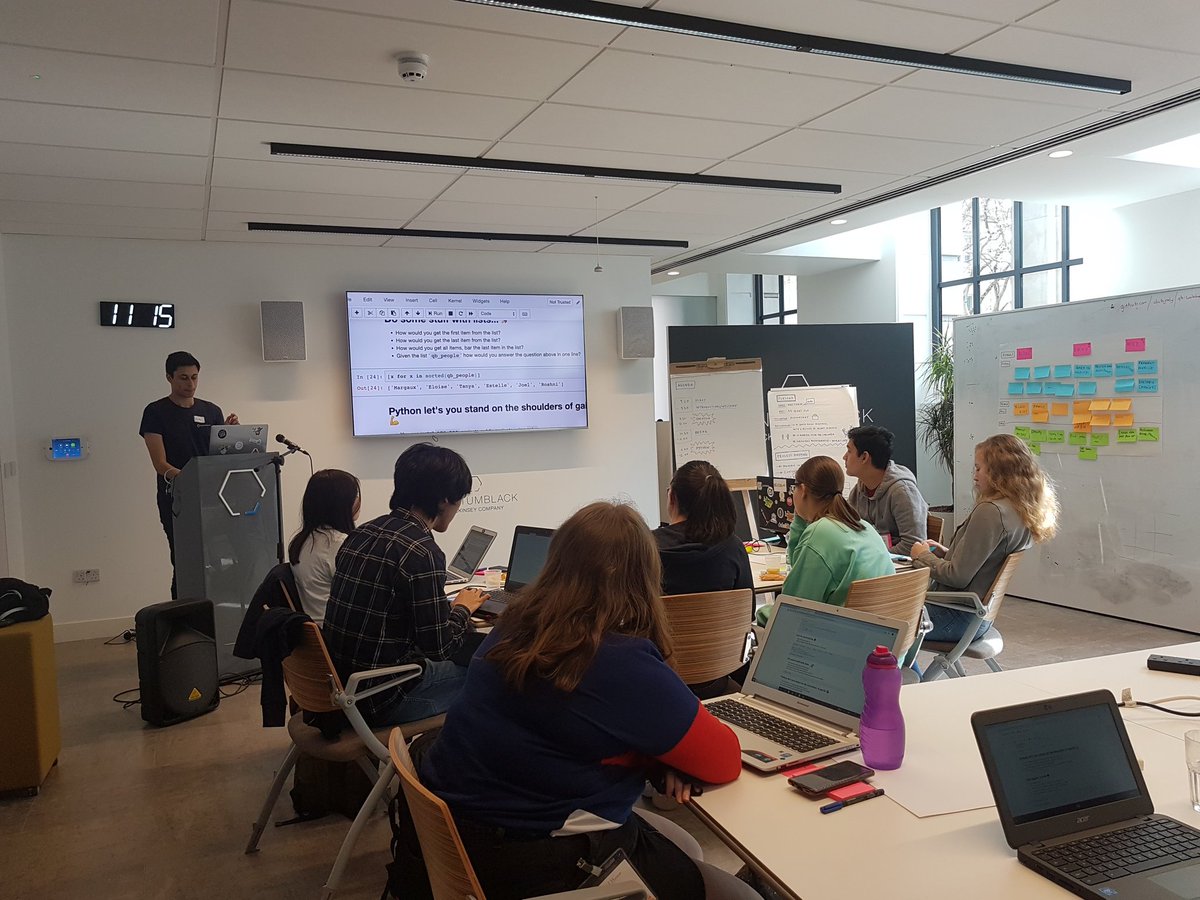 elena_sinel's tweet photo. Following our #GenZHack @IPsoft, today with 20 #teensinai at @quantumblack learning about #DataScience
Thank you so much @quantumblack @alteredeye & @datajoely for having us and for offering such a great prize!
@ChampeauxDavid https://t.co/soxjcqMEam