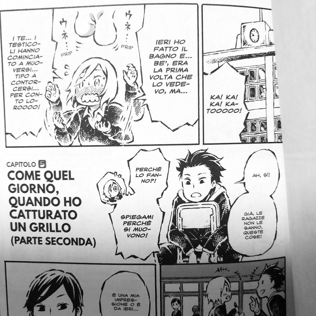 イタリア語版『それはただの先輩のチンコ』献本いただきました!うれし〜!(^ ^) 