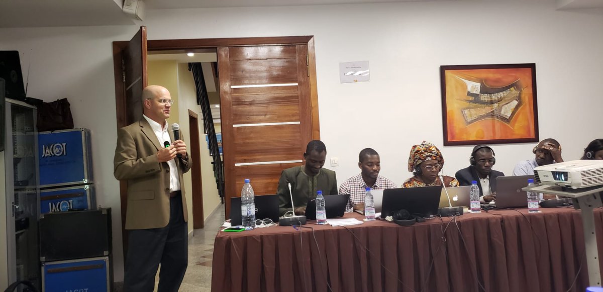 SyedRizvi114's tweet photo. Dr. Brian Killough (NASA LaRC) is the core facilitator of the ongoing 2-day national training of Africa Regional Data Cube (ARDC) for #Senegal with 70+ trainees from 25+ organizations in #Dakar.
#EO4SD #EO4Dev #SDGs @senegalstat @DGPPE1 @IdbgSdgs #Data4SDGs #AfDataCube #Africa https://t.co/OO1yXlCxDF