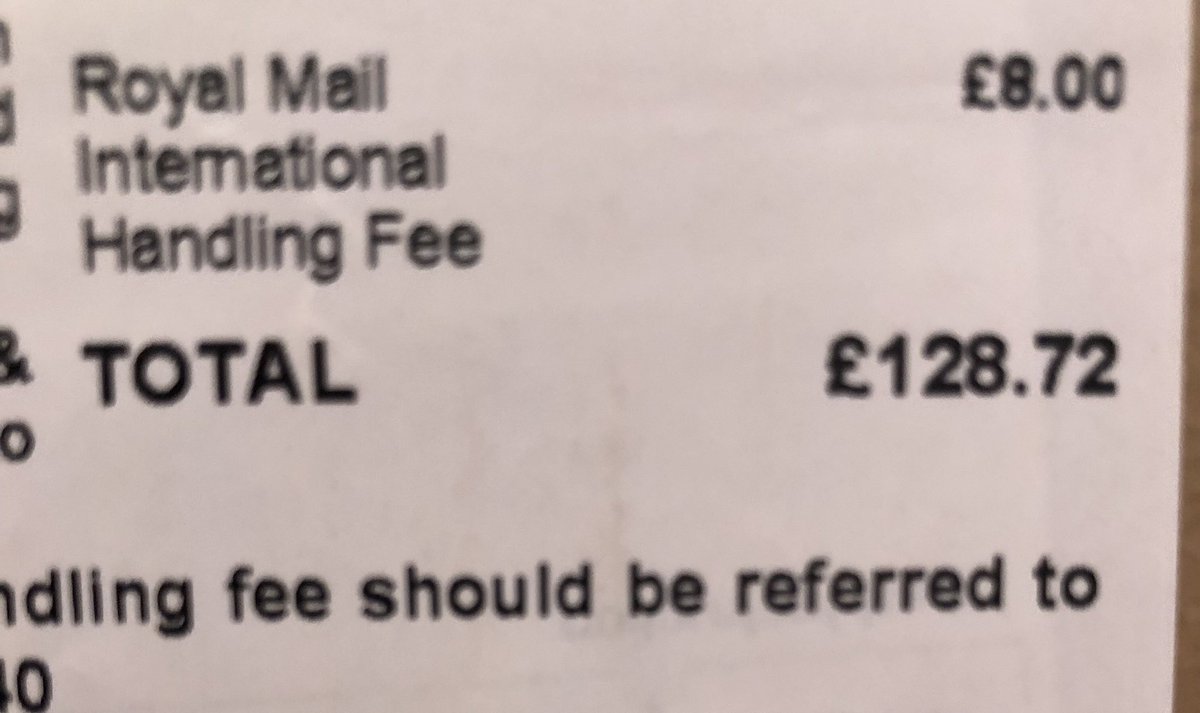 MummyBarrow's tweet photo. Sorely tempted to advise people in the UK thinking of buying a @with_arsenal camera assistant not to. Purchase price of $199 but they put on the shipping notice it’s $796 so you get slapped with £128 VAT and customs charge. #witharsenal @bruceb_uk https://t.co/xlchsxzdQs