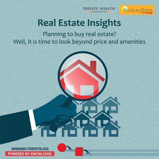 MotilalOswalPW's tweet photo. #WinningWithKnowledge: Planning to buy real estate? Buying home based on sentiments & on price parameter could turn into a disaster. Well, it is time to look beyond price & amenities.
Read More: https://t.co/9zs4BBiBHA
#WealthManagement #realestateinvesting #PropertyAdvisory https://t.co/nqPUcLBcol
