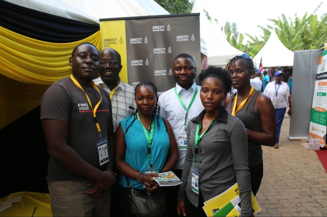 AmnestyKenya's tweet photo. Glad that some Members of County Assemblies interested in our work on health rights issues and cases of extrajudicial executions registered to be @AmnestyKenya members during the #Legsum2019.
Join us too: https://t.co/QkD9i5v4WL https://t.co/DN10D3QwGo