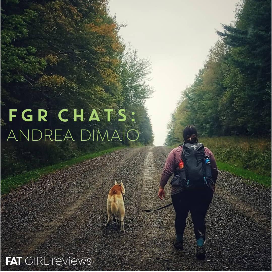FatGirl_Reviews's tweet photo. Read the latest in our FGR Chats series to learn about another upcoming voice...Andrea DiMaio! After that, go adore her pup Rammu via her YT channel. 
https://t.co/rWzI5h1hGZ
#fathikers #fattiesoutdoors #breakingthestereotype #speakup #addyourvoice #createnewaverages https://t.co/7kIXQ2hRxZ