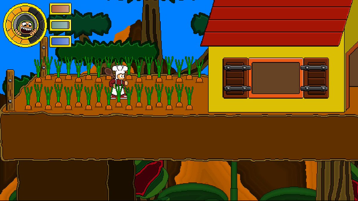HoodieTheDummy's tweet photo. Summer is coming ☀️
Carrots are growing 🥕
•
👇 latest #gameplay 👇
https://t.co/WgBCJ3oPwP
•
#gamedev #indiedev #indiegame #gamemaker #indiewatch #retrogame #retrogamer #retrogaming #pixelart #gameart #pcgaming #pcgamer #platformer #WPUGamers #gamersunite #psone #steam #game https://t.co/Zc7p0jsIY4