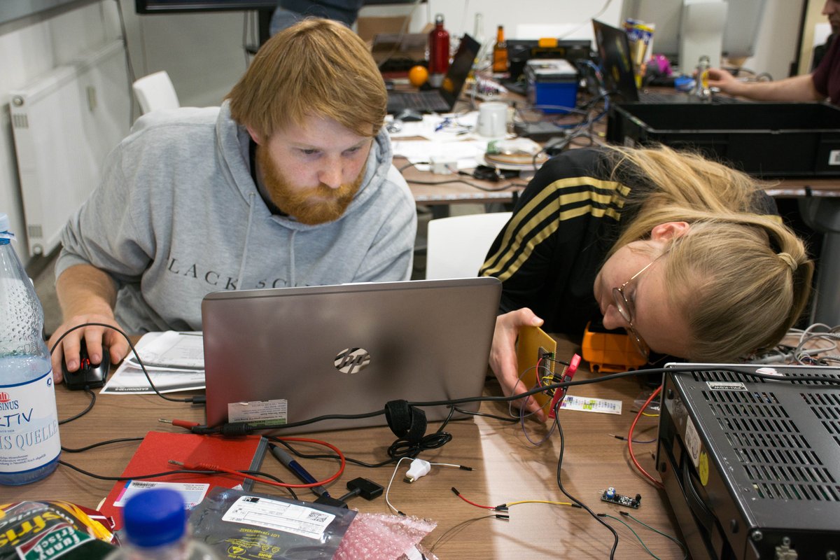 NokiaNuremberg's tweet photo. #teamnokia had fun during the first Hackathon. Could you imagine this in Nokia-Nuermberg? We do and will do again. https://t.co/0QOKAQgUFQ