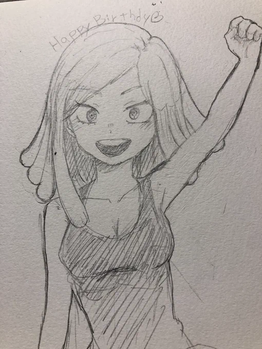 はっぴばーすでー
発目明ちゃん(*'ω`*)
 #発目明誕生祭2019 