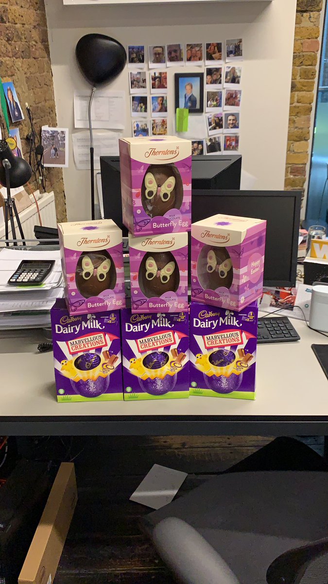 A day of #EasterTreats today!! @TheOfficeGroup Easter Egg Hunt. Think we smashed it! #bigkids 🙌🏼