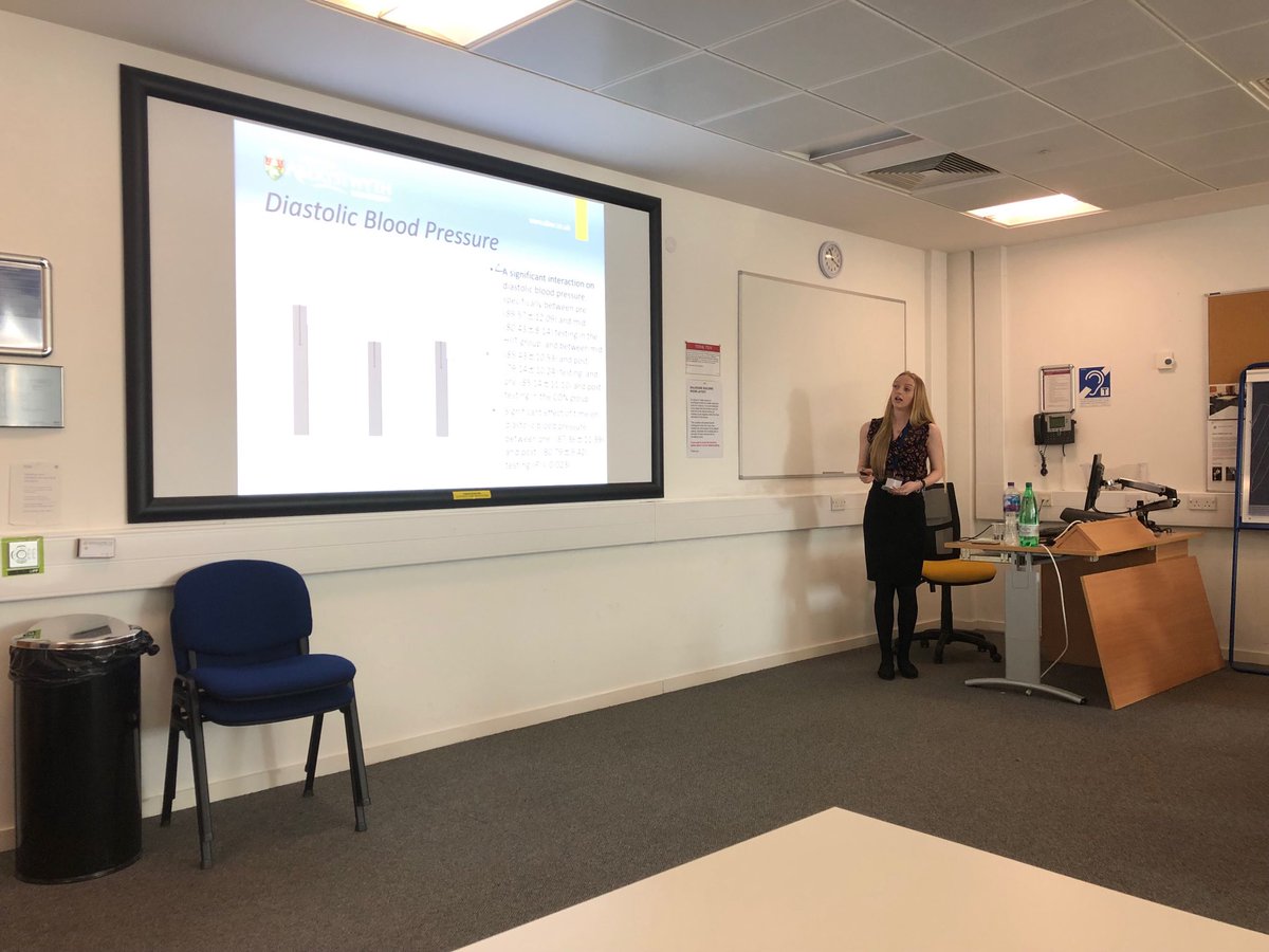 rhysthatcher1's tweet photo. Cerin presenting the results of her dissertation at the 2019 BASES Student Conference in Dundee #BASESStuConf2019 ⁦@SES_Aber⁩ ⁦@ibers_aber⁩ ⁦@AberUni⁩ https://t.co/xafIaBEyRT