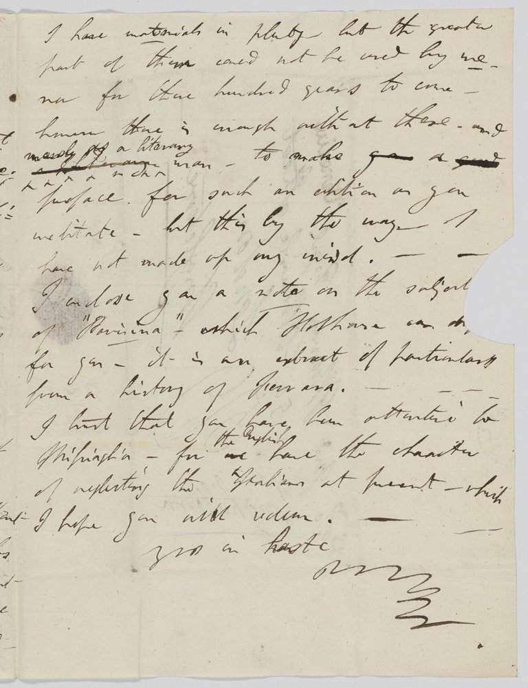 You will find lots of #Handwriting in our new display 'Such seductive poetry: Lord Byron's Don Juan' Here's Byron's distinctive hand.  nls.uk/exhibitions/tr… #Archive30 #SeeDonJuan <a href="/byron_society/">The Byron Society</a> <a href="/Romantics_200/">Romantics200</a> <a href="/ARAScot/">ARA Scotland</a>