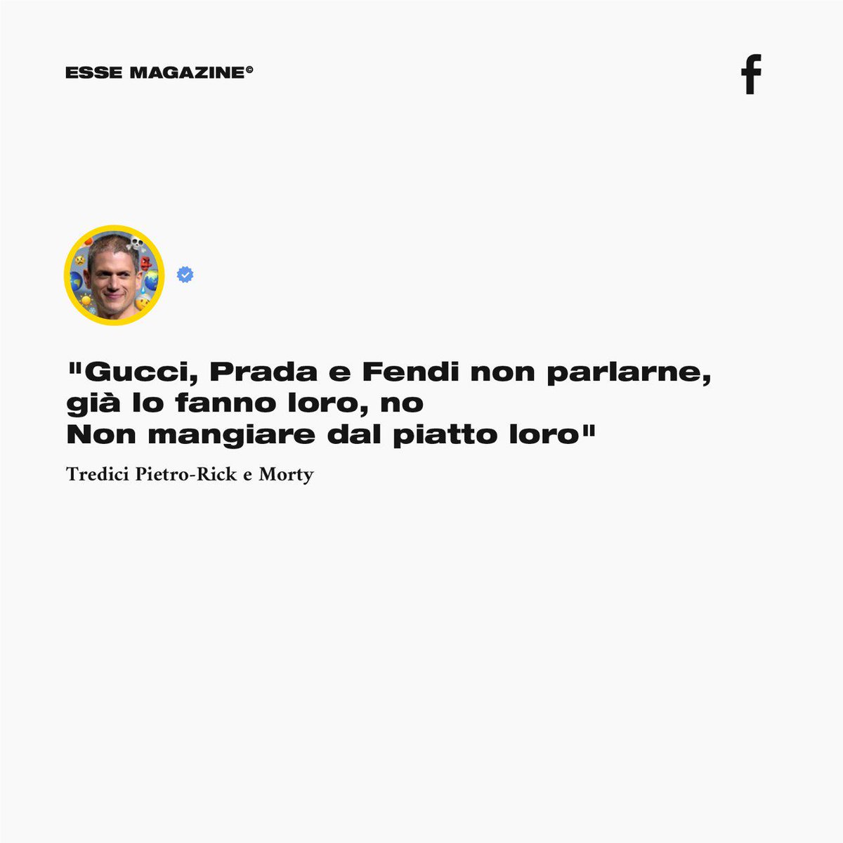 Cosa pensate di Tredici Pietro e delle sue rime? 
Andatevi ad ascoltare il pezzo! open.spotify.com/album/7g7AqYjl…