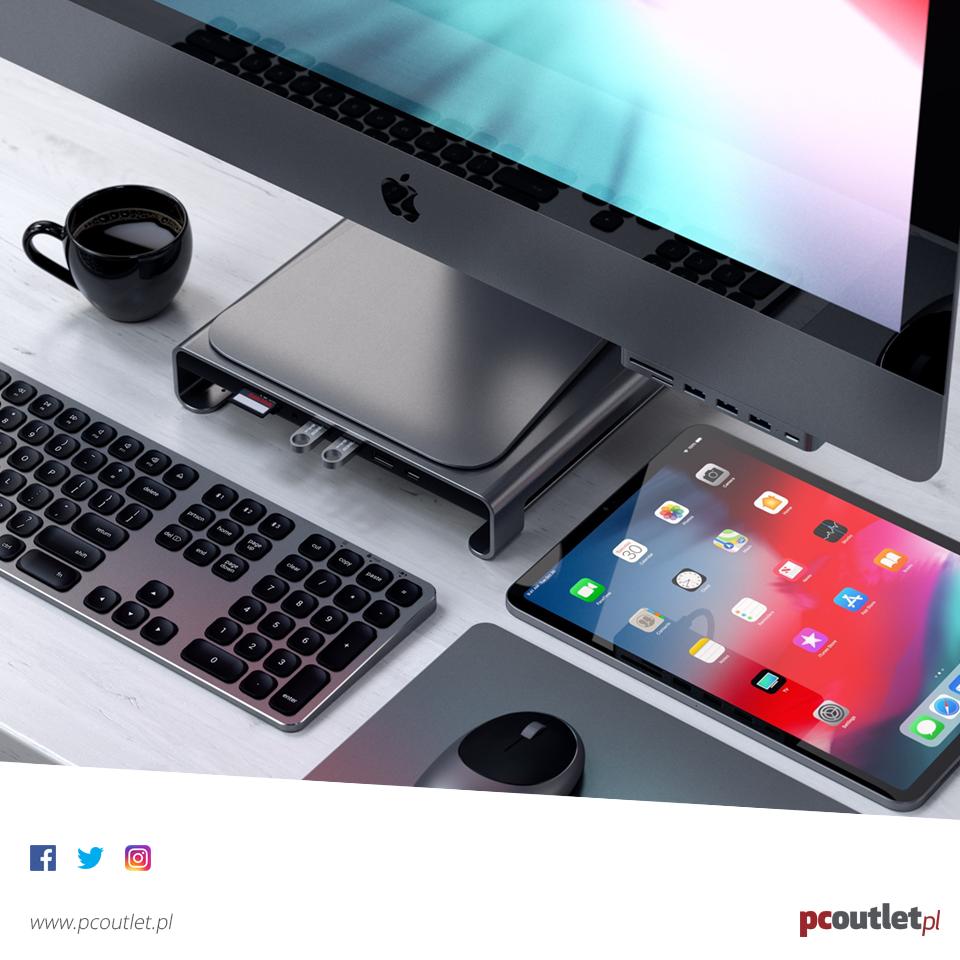 pcoutletpl's tweet photo. Satechi iMac Stand HUB to idealne rozwiązanie dla wszystkich użytkowników iMac'ów ceniących sobie użyteczność i znakomity wygląd. Z kodem: iMac_Stand_HUB-5 rabat -5% sprawdź 👉https://t.co/8H2UFOlIbN
#SATECHI #iMac #iMac2019 #Apple https://t.co/tPRwL6NTNG