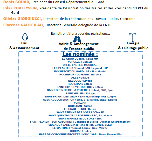 FRTPLR's tweet photo. Présence de la @FRTPLR aujourd'hui/demain sur le salon des maires du Gard au Parc Expo de @nimes :
🏆Remise des Victoires de l'Investissement Local Trophées TP du Gard demain (19/04/19) à 11h30 avec la présence de M. BOUAD Président du @Gard #amf30 @APMedia34
Les nominés sont : https://t.co/88zbI4OWYd