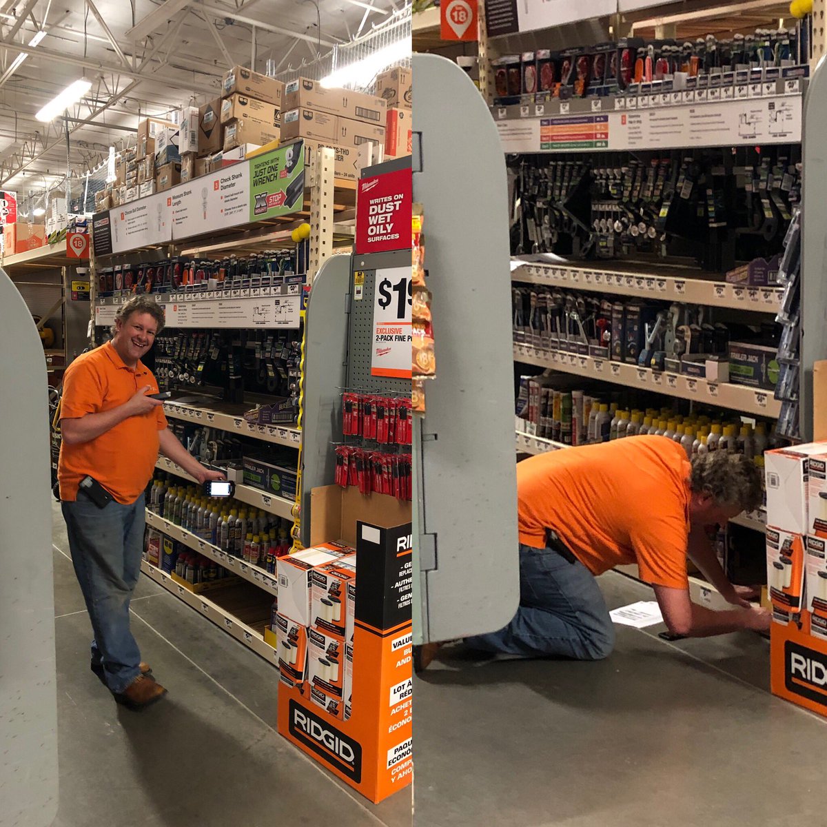 DEM <a href="/scottlondonTHD/">Scott London</a> showing his night team how its done. <a href="/CozyJerry/">Jerry Cozy</a>