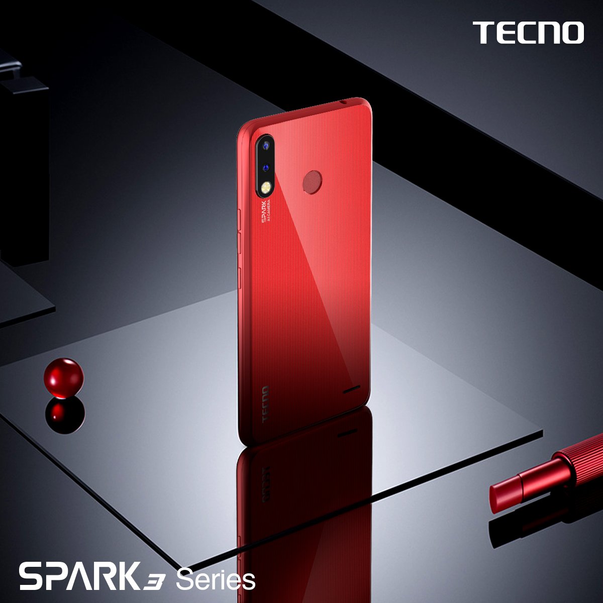 TecnoMobileGH's tweet image. Dare to be BOLD!
#TimeToLightUp #Spark3 #Bordeauxred