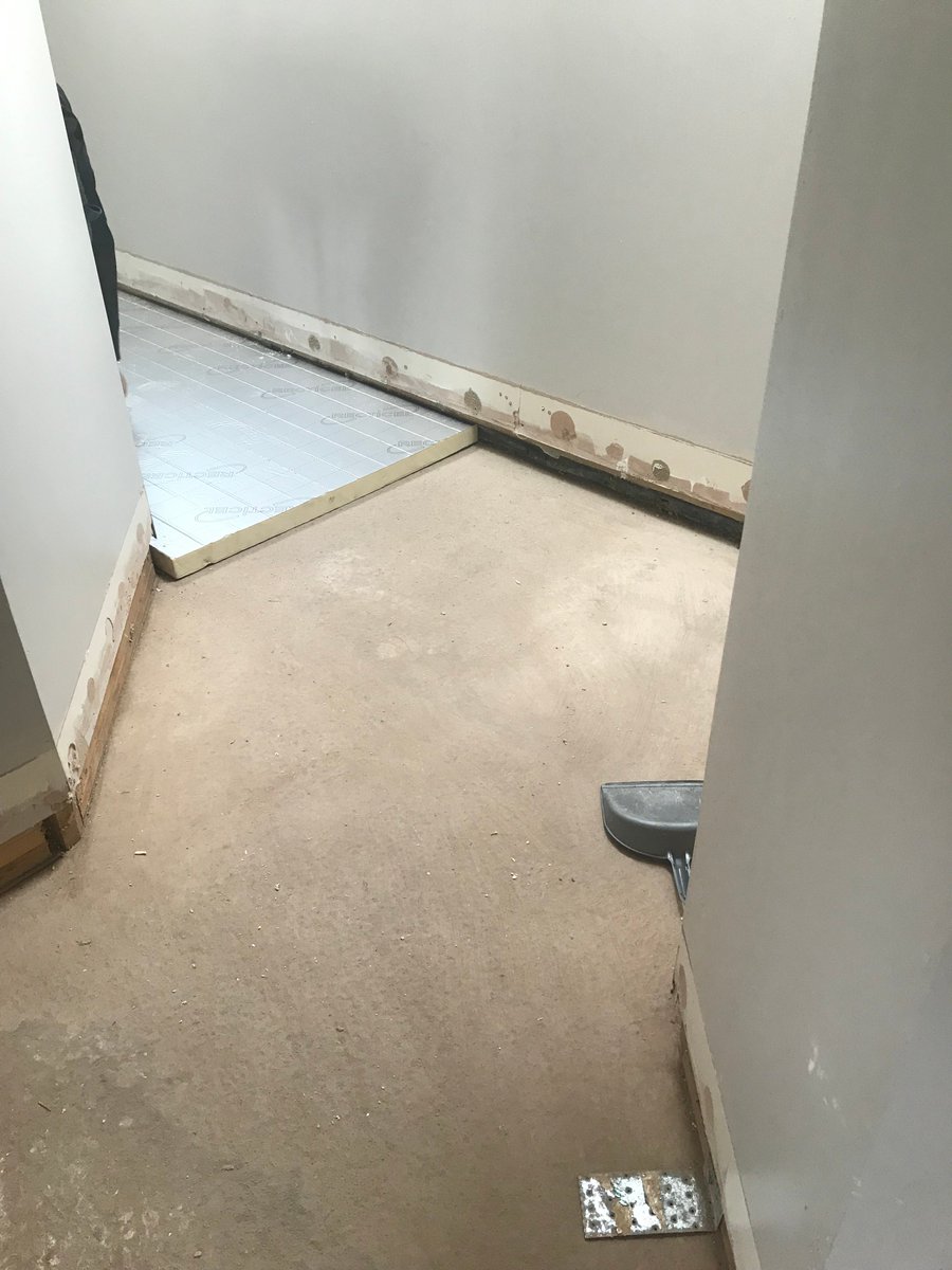 So the guys are still flat out busy putting this property back to where it should be following an EOW. All to do now is the laminate and skirting boards and then hand the property back to customers all before #EasterWeekend need any work carried call for a quote 01568 617710