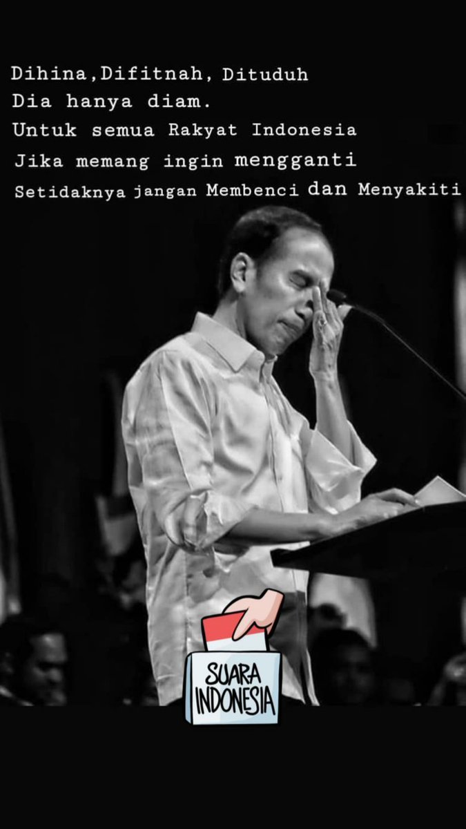 hyfik_'s tweet photo. SALAM 2 PERIODE 🙏😊 #JokowiAminSudahMenang https://t.co/c7Zld097on
