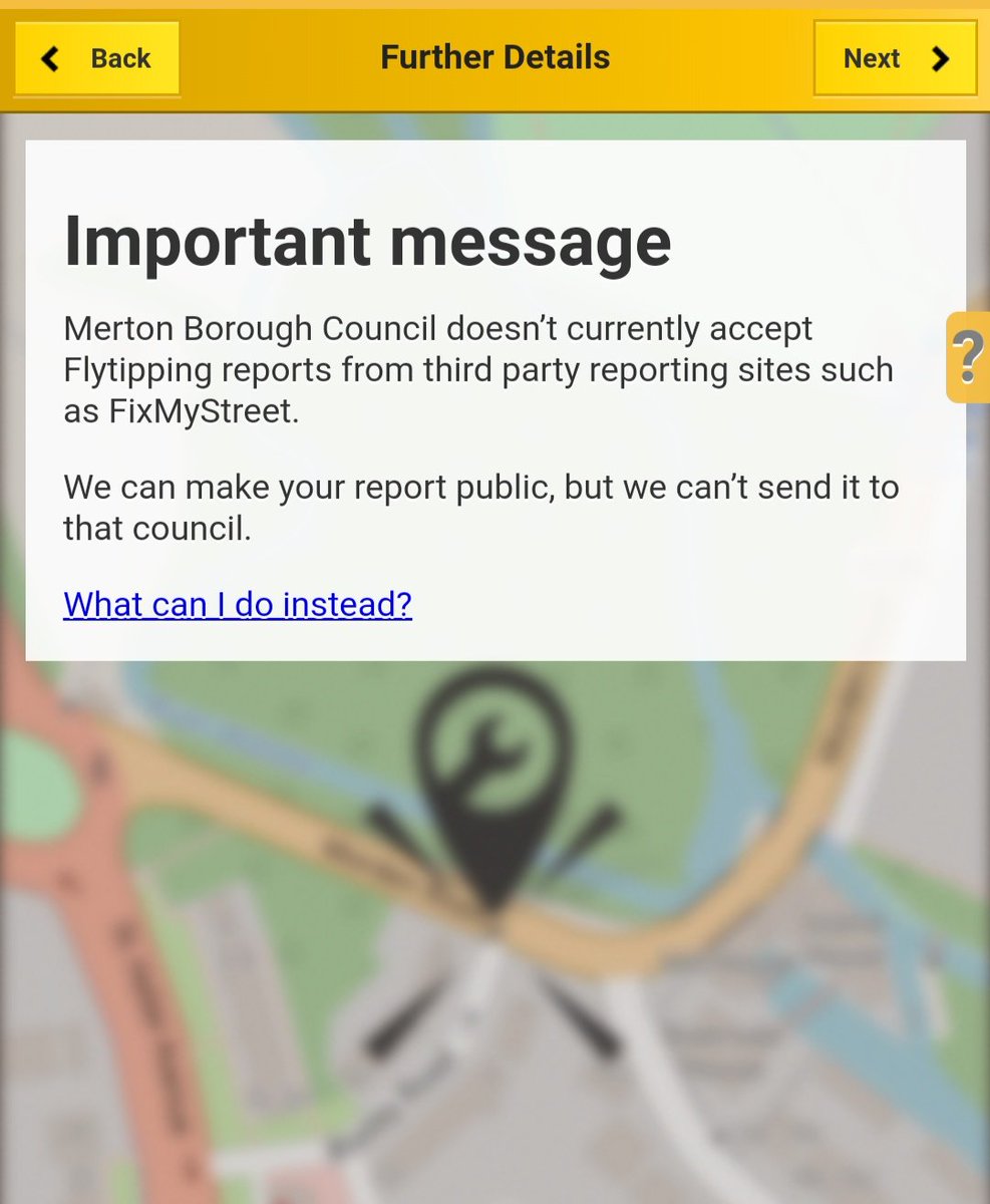 MarkGale's tweet image. Pressure from:

😬 demanding residents,
💥 admitted failures with @Merton_Council report-it website &amp;amp;
🤦‍♂️the utter failure of @VeoliaUK to provide an acceptable service,

the council is planning to "unblock" the @fixmystreet app to report the issues on a mobile📱#muckymerton