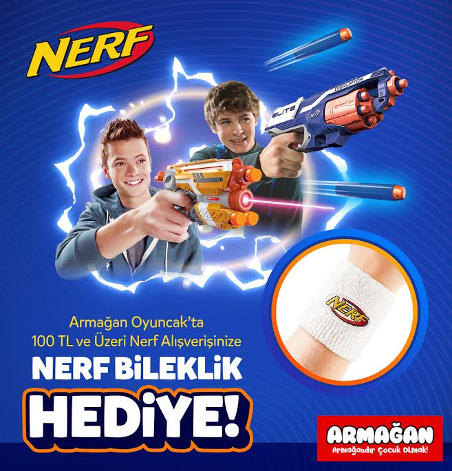 AgoraAntalyaAvm's tweet photo. Nerf Şampiyonası’na özel indirimler ve 100 TL üzeri alışverişinize hediye Nerf bileklik Armağan Oyuncak’ta sizi bekliyor. #AgoraAVM #AgoraAntalya #ArmağanOyuncak https://t.co/HkC6b2HkLZ