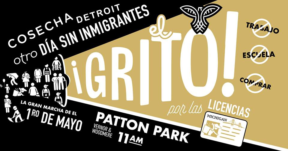 abolishice313's tweet image. 80% of ICE detentions start with a traffic stop. @CosechaMovement @DHDC1, @DetroitIWW @metroDpan and Moratorium Now! are pushing for driver's licenses for all, to stop the kidnappings before they start.

Join us in Patton Park at 11 to celebrate working class resistance May 1!