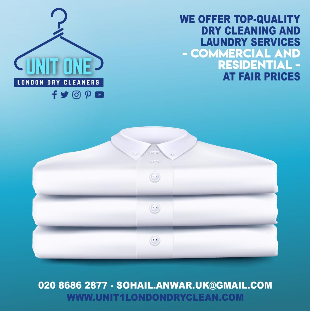 UnitOneLondon1's tweet image. We offer top quality dry cleaning and laundry services!
Call us on 07711 840 722.
Visit our website unit1londondryclean.com 
#drycleaners #drycleaning #wash #clothes #laundryday #powercleaning #Fresh #laundry #clean #cleanlaundry #dryclean #laundry #UK #UnitedKingdom