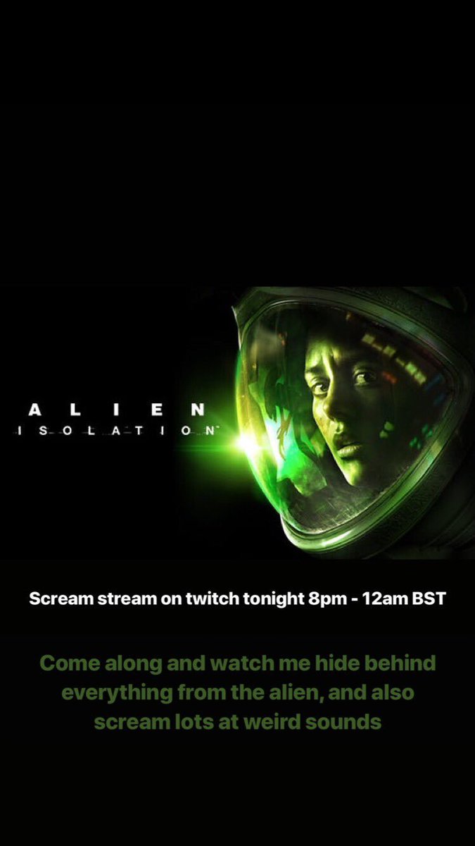 LexentricMTIV's tweet photo. Thursday means scream stream time 🤘
Comment your reaction with gifs! #TwitchTV #Streamer #AlienIsolation #HorrorGame #AreYouFollowingMe #TurnThoseNotificationsOn #SubscribeForFreeStuff https://t.co/jDnAvYjQu0