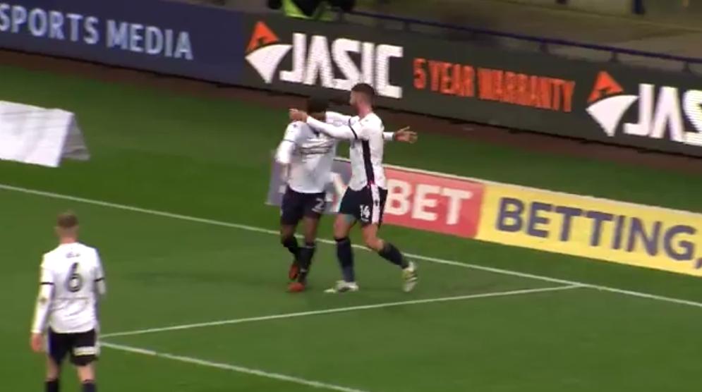 BWFCBC's tweet photo. 📸 #ThrowbackThursday: Gary Madine scored twice as #BWFC secured a 3-1 home win over Barnsley last season.

Our clients @bsecurityltd and @wilkinsonstaruk were on the side-lines as the striker grabbed his first goal of the game. #EFL https://t.co/HZw8hjzlQP