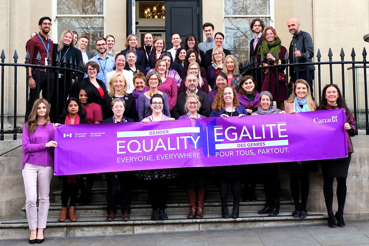 CanadianUK's tweet photo. Not only are we proud to have hosted #WomenDeliverLDN ahead of the big @WomenDeliver conference in Vancouver on June 3-6, we are also proud of our fantastic staff members who are committed to working towards #genderequality and the advancement of the rights of women and girls. https://t.co/QF02aV6DgV