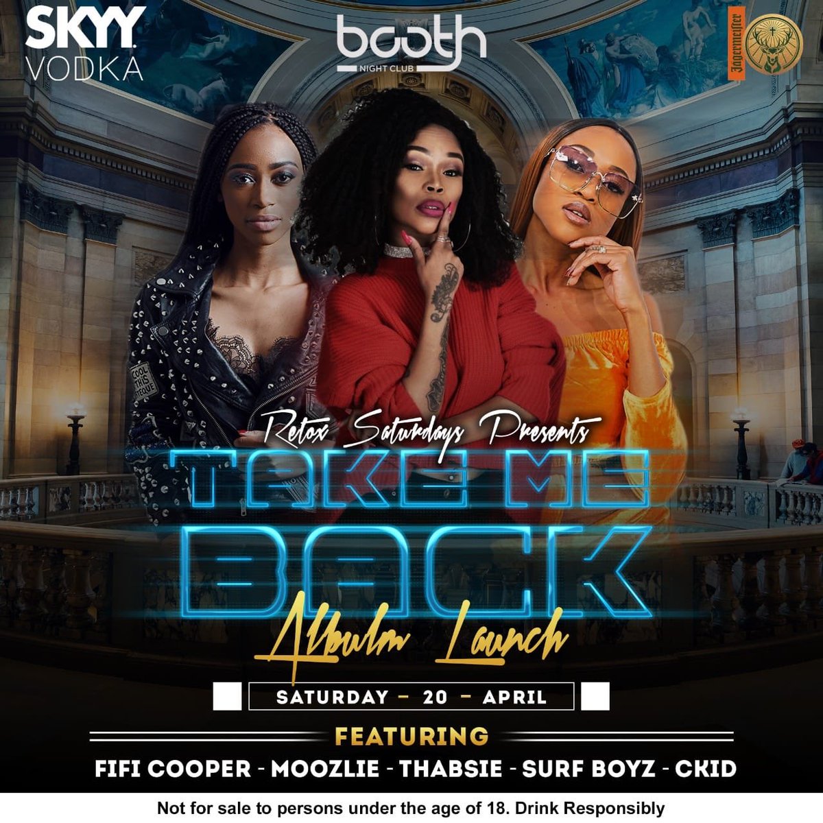 FifiCooperFans's tweet image. We out at @boothsandton this Saturday 🔊🔊🔊.. FifiNation come enjoy the night with us 😜 Also can't wait to see my girls ❤️ @ThabsieSA @nomoozlie #TakeMeBackAlbum out in all digital platforms and music stores!! 🔥🔥🔥