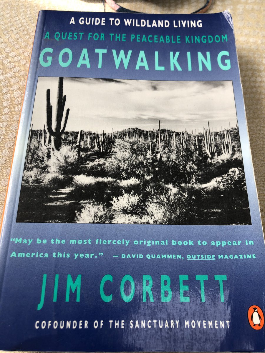 bevclack's tweet photo. #Easter reading. #spirituality #goatwalking https://t.co/4wNI4aeIUK