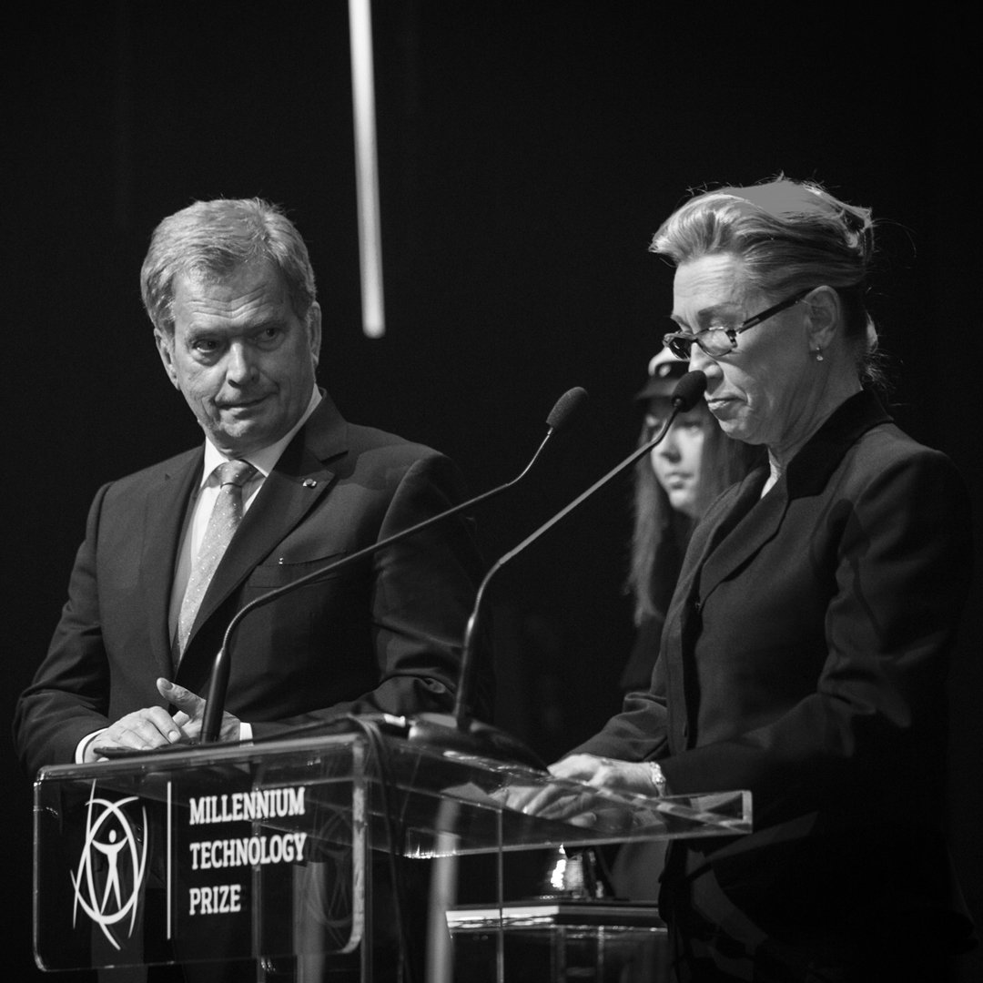 millenniumprize's tweet photo. This week’s #ThrowbackThursday is dedicated to the Finnish innovator and #technology leader Tuomo Suntola, who was awarded #MTP2018 for his extensive research in materials science and the development of Atomic Layer Disposition (#ALD). https://t.co/oOiRM9aAa1