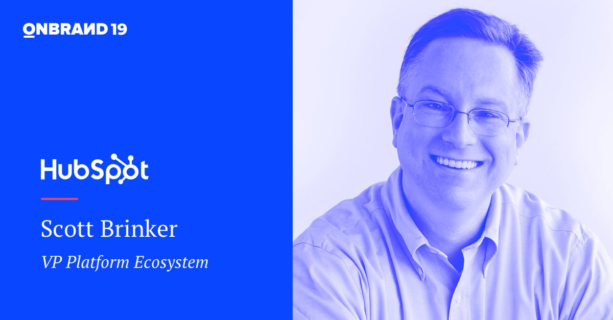 bynder's tweet photo. #MarTech5000 creator Scott Brinker (who also writes over at @chiefmartec) will be sharing his invaluable #B2B #marketing and #branding insights at #OnBrand19! Snap up your earlybird tickets now 👉https://t.co/Nribz40lWW https://t.co/OOhl61bAz4