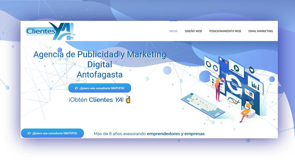 ClientesyaCL's tweet photo. 🎉Nuevo sitio web de #CLIENTESYA 🎉
Somos un equipo profesional de #MarketingDigital presentes en Región de #Antofagasta, #Chile. Comprometidos con potenciar proyectos empresariales, entregando servicios de calidad. Aquí estas nuestros servicios: 🚀 https://t.co/GSqqt0vmmm https://t.co/Do7BpZVBmm