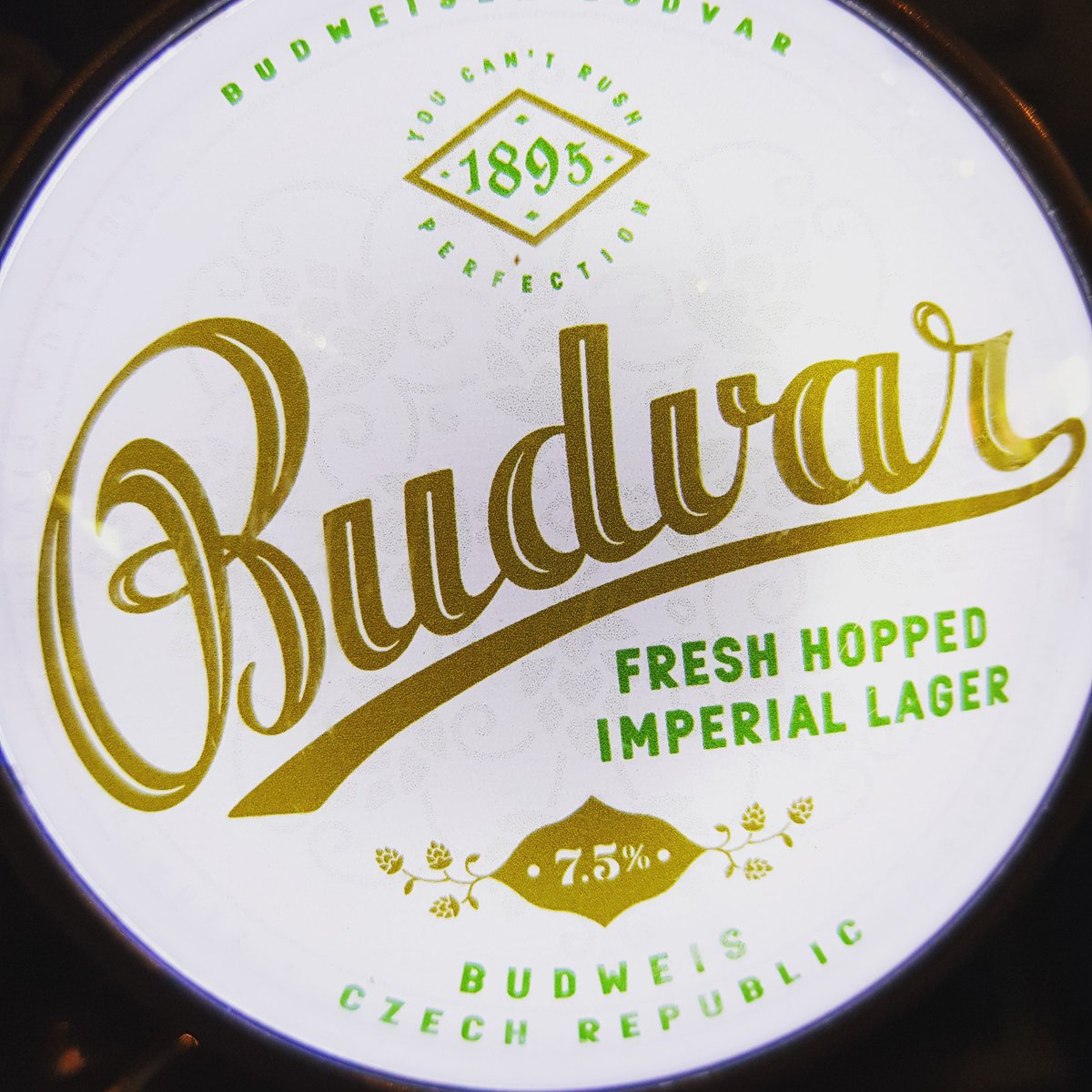 Super rare beer in from today! We got 2 out of only 200 kegs that arrived in the UK of the ridiculously tasty <a href="/BudvarUK/">The Original Budweiser Budvar UK</a> Fresh Hopped Imperial Lager 🍻🍻🍻 #rarebeer #craftbeer #craftbeerporn
