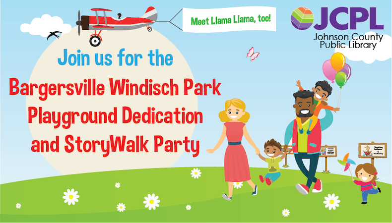 jcplin_ebooks's tweet photo. Celebrate the dedication of new playground equipment at Windisch Park in Bargersville on May 11th with a storytime, craft and games. More info at:
https://t.co/3kQUrJ6ADw https://t.co/Dj9KSPYevi