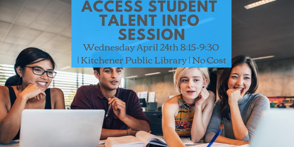 GKWCC's tweet photo. If you want to learn about working with students, you need to attend the #AccessStudentTalent Information Session on April 24th where you can meet representatives from @HireWaterloo, @LaurierCoop, & @Conestoga_Coop. https://t.co/U3xO5FcqZQ https://t.co/LPx733Xr0x