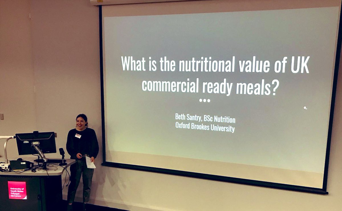OBU_Nutrition's tweet photo. Some fantastic news to share this Thursday!  
3rd year #nutrition student @BethSan2 alongside 4 other @oxford_brookes students was invited to present her work at #BCUR19 this week! Here are some action shots. Well done to all 5 students. #helloBrookes #nutritionisascience #afn https://t.co/kcmxg0pgoB