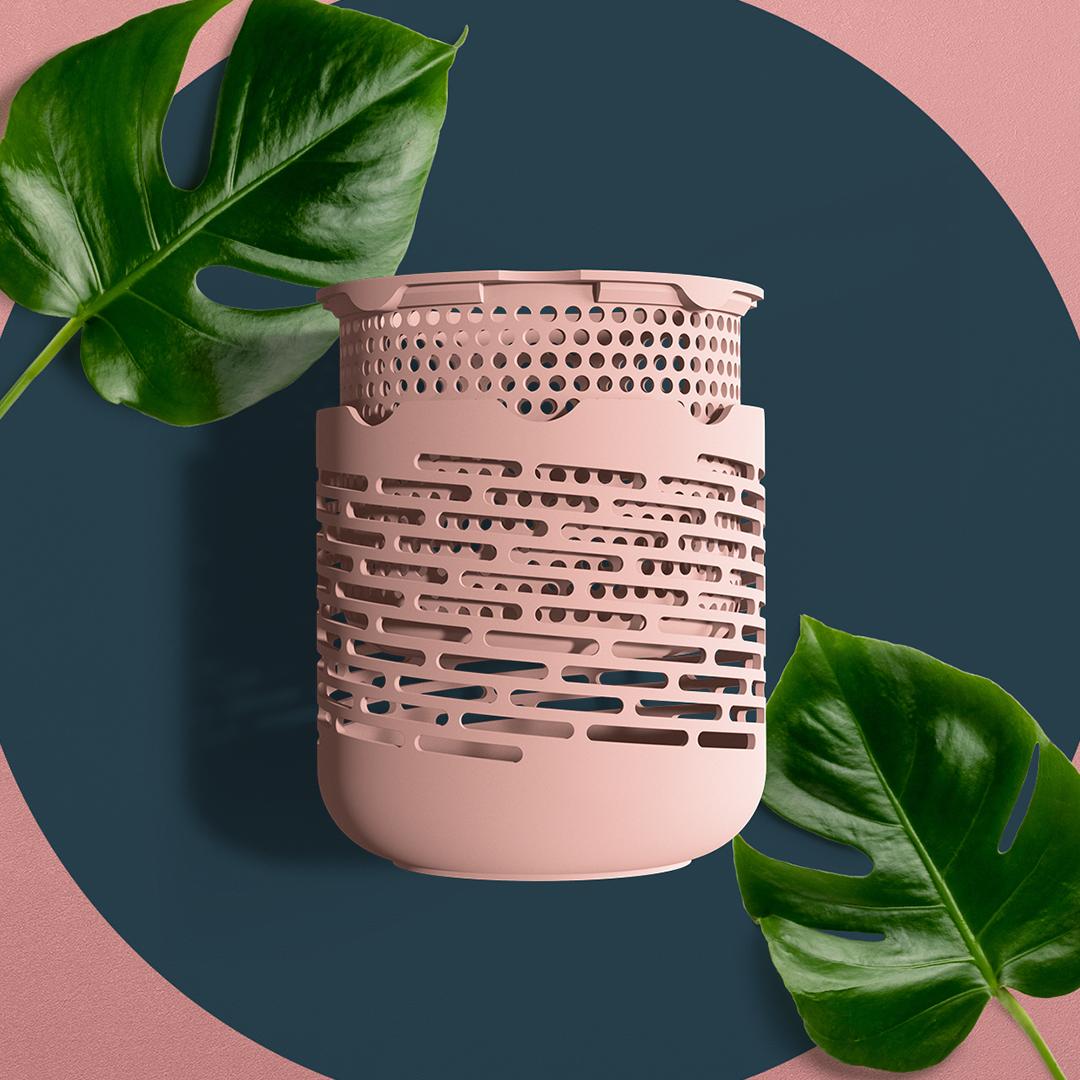 gro2breathe's tweet photo. Air purifying planters in 9 different colours...mix and match, switch and swap, or just keep it simple. #pink. ⠀
#Kickstarter now live link in BIO. ⠀
#indoorairpollution #plants #airpurifying #kickstartercampaign https://t.co/IsuBAZqsxe