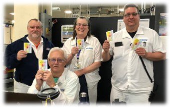 KeihinNA's tweet photo. Our associates in Greenfield received a packet of wild flower seeds in celebration of Earth Day! https://t.co/e482zBKHzH