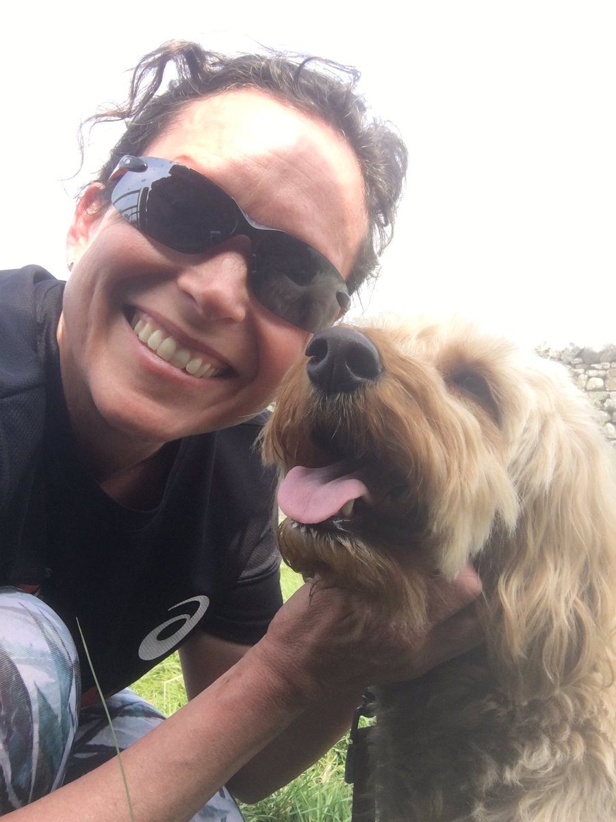 DrJulietMcG's tweet image. She wasn’t really in a running mood but I was grateful for all the ‘sniffing stops’ on the run uphill today! #activewomen #activeeveryday #dogswhorun #cockerpoo