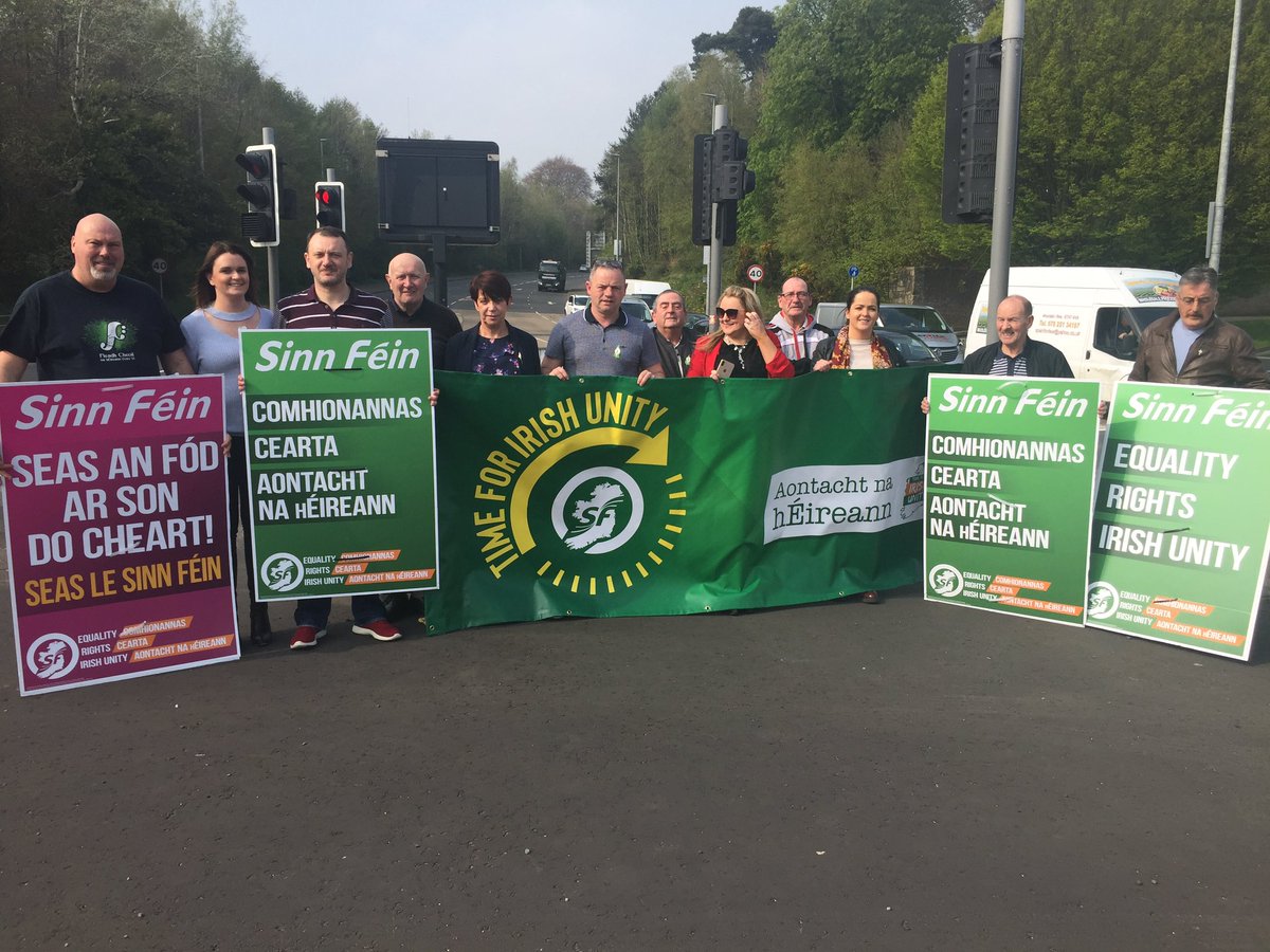 brazomcl's tweet image. Time for unity campaign today at Culmore road Derry   #TimeForUnity