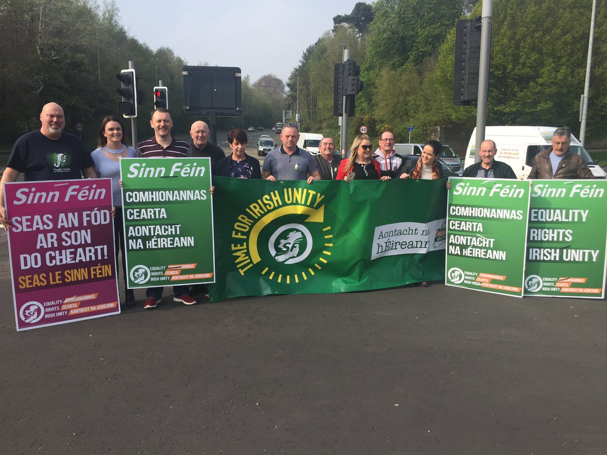 brazomcl's tweet image. Time for unity campaign today at Culmore road Derry   #TimeForUnity