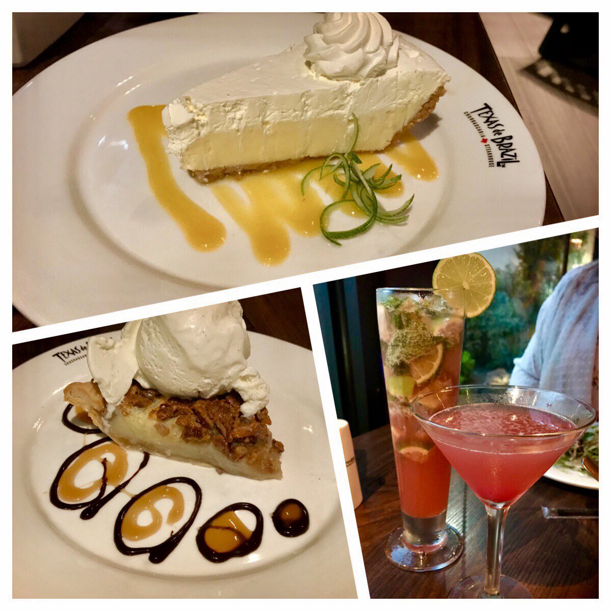 MeaganWristen's tweet image. Dessert &amp;amp; drinks @texasdebrazil that pecan pie was to die for. #visitaddison #playandstayaddison  #addisontx