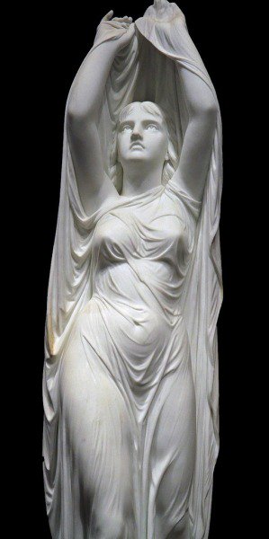 Cromerty's tweet photo. You could go up to any of these statues, and just gently lift the thin film of cloth away #strazza https://t.co/c8ZPXVMq4a
