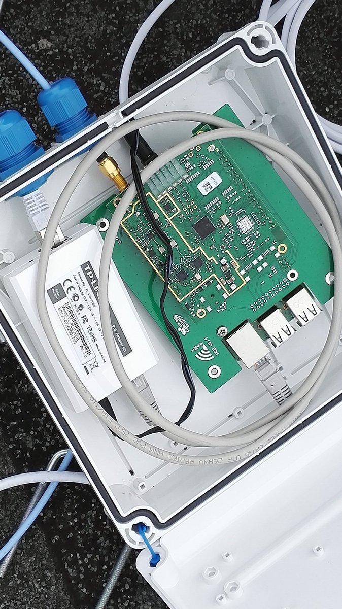 Prête à être posée ! #LoRaWAN :)