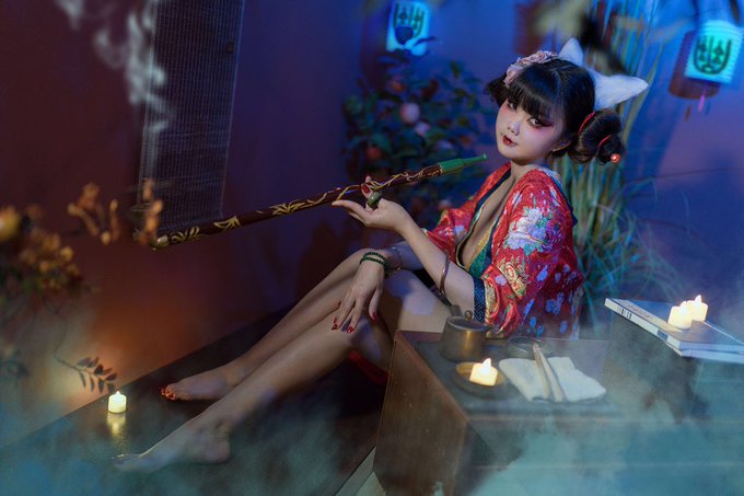 コスプレイヤー莳子(Valoran伏伏)のTwitter画像39