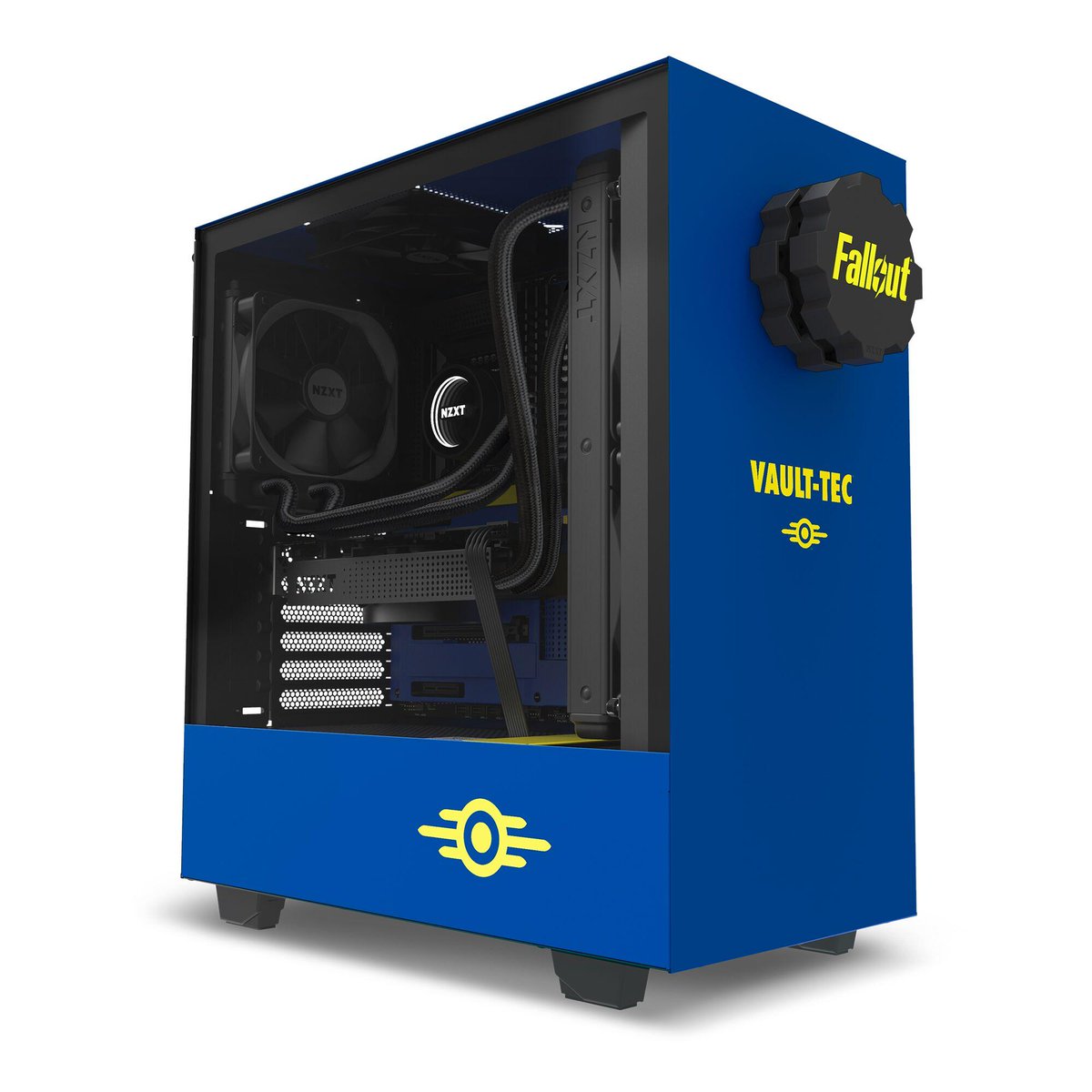 zedennet's tweet photo. #NZXT annonce un #boitier #H500 Vault Boy 😍 Une édition limitée qu'il va falloir s'arracher ! ▶️ https://t.co/cS2eBerGnl

#Fallout #CPU #GPU #intel #AMD #PC https://t.co/igajjekOm1