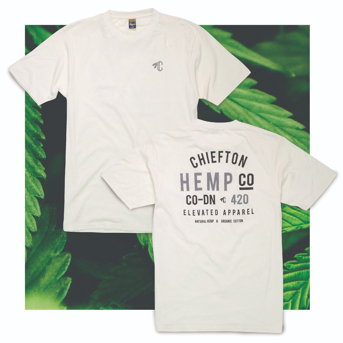 ChieftonSupply's tweet photo. Only two more days until 4/20 and we've still got deals for you! Use discount code "HEMP" to get 20% off any Chiefton hemp apparel! Head to https://t.co/ukA4ujAN6L for today's deal! #ChieftonSupplyCo #ChieftonAF #ElevatedApparel https://t.co/2VJukhAsXa