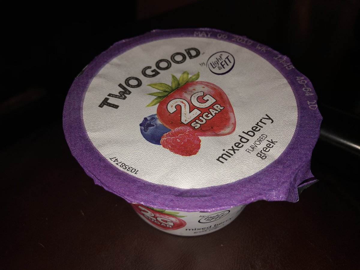 ketowithgrace's tweet photo. Currently loving this breakfast/snack option 😍 #ketowithgrace #keto #ketogenic #twogood #ketobreakfast #ketosnack #ketoyogurt #southernketo #christianketo #fedupfam #fitfam #protein #ketobabe #lchf #lowcarb #weightlossjourney #losingweight #fatloss #weightlossmotivation #believe https://t.co/e08y8AG2bV
