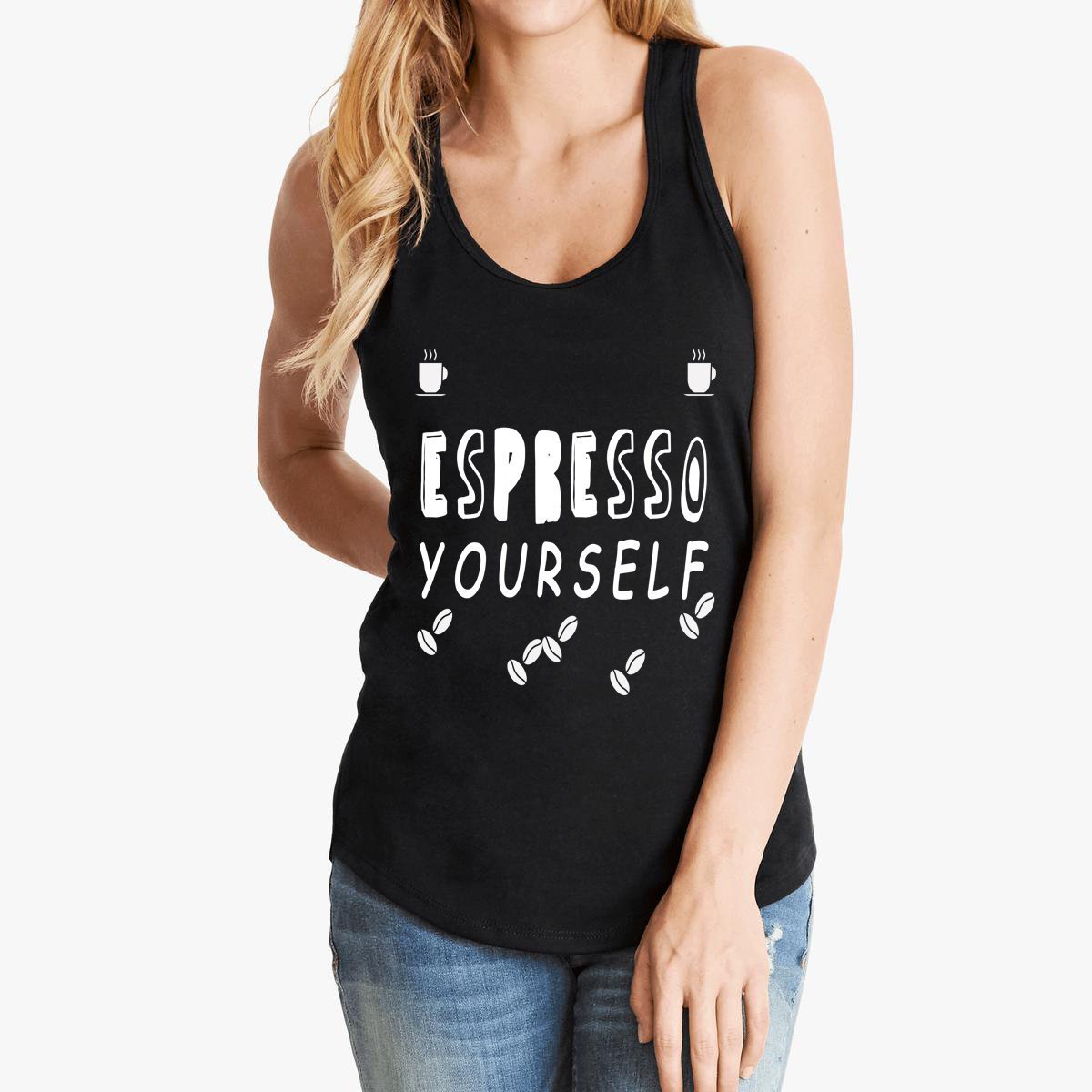 gwardoma's tweet photo. Excited to share the latest addition to my #etsy shop: Funny Espresso Tank Tops - Espresso Yourself for Coffee Lovers Women's Ideal Racerback Tank https://t.co/yqSPFg0umi #clothing #women #tank #black #birthday #green #streetwear #scoop #espressoyourself https://t.co/pzLMx0yhLA